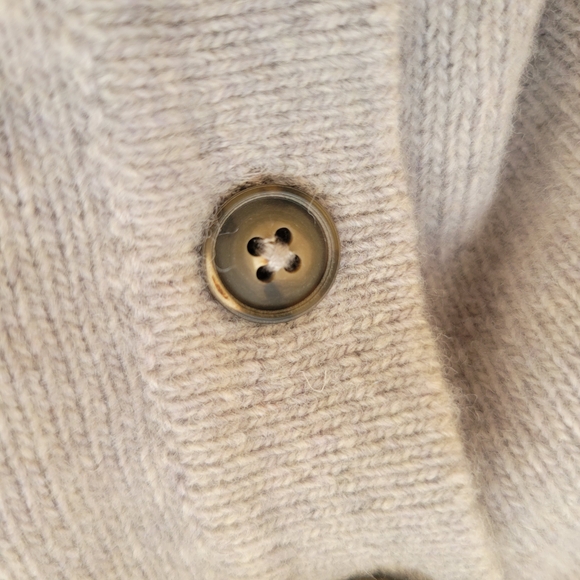 Octobre Moreno Wool Sweater Gray Size XL NWT Academia Preppy - Picture 3 of 9